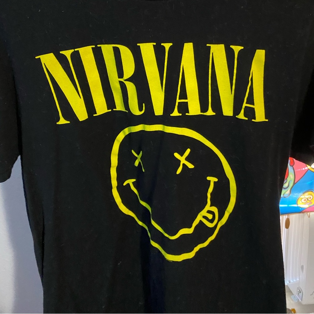 large nirvana shirt